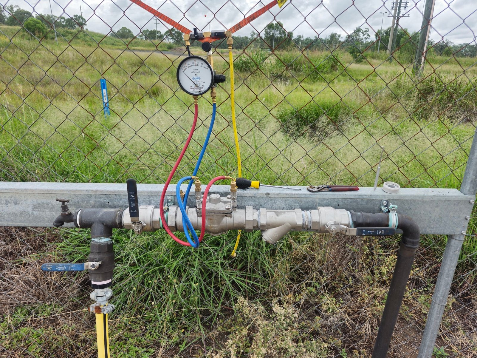 Backflow testing